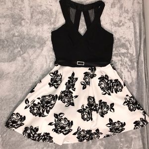 Black and White Dress